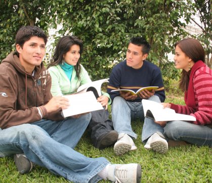 Estudiantes de inglés universitario